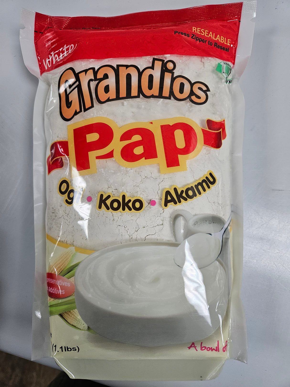 GRANDIOS WHITE PAP 500G