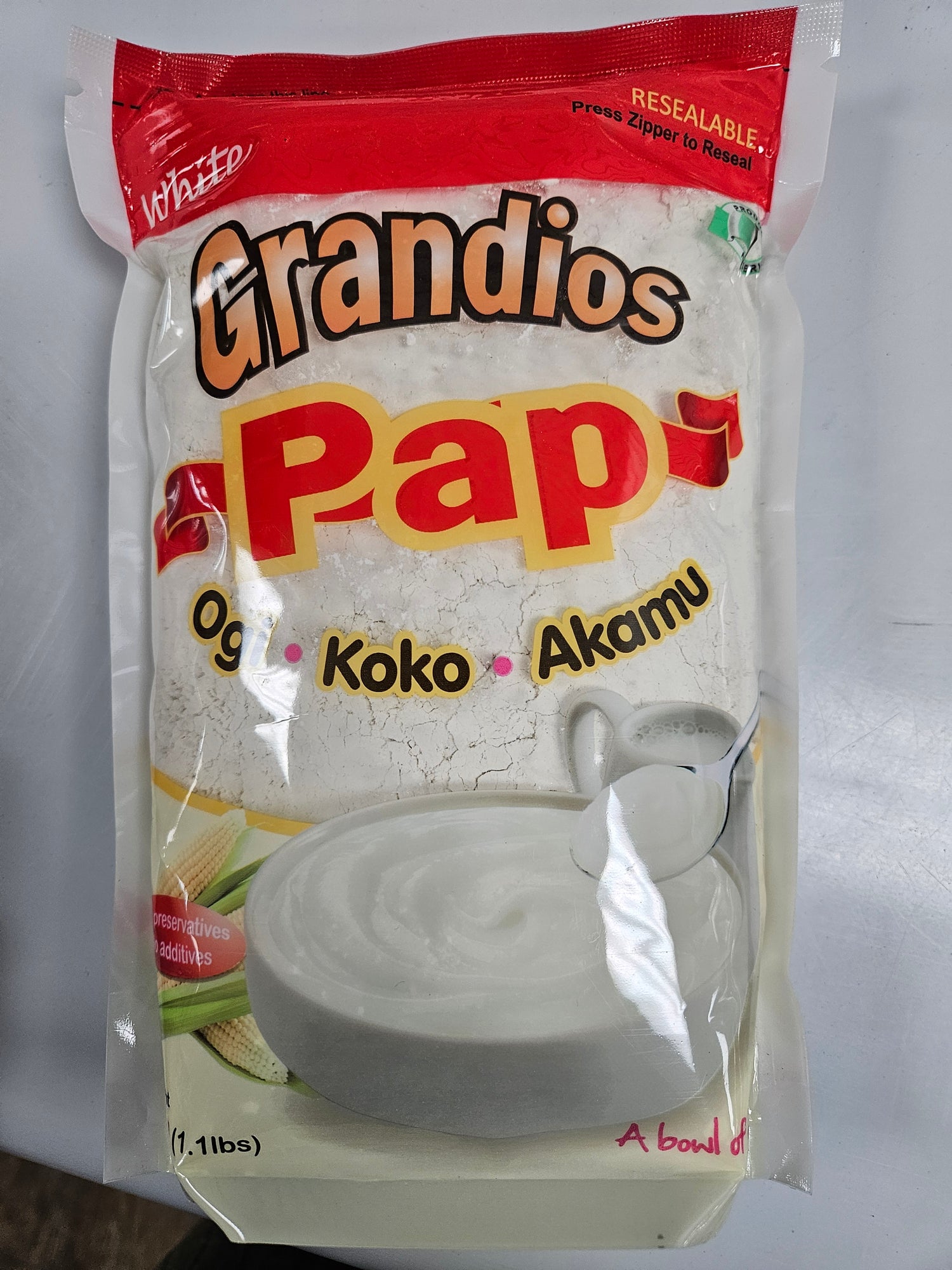 GRANDIOS WHITE PAP 500G