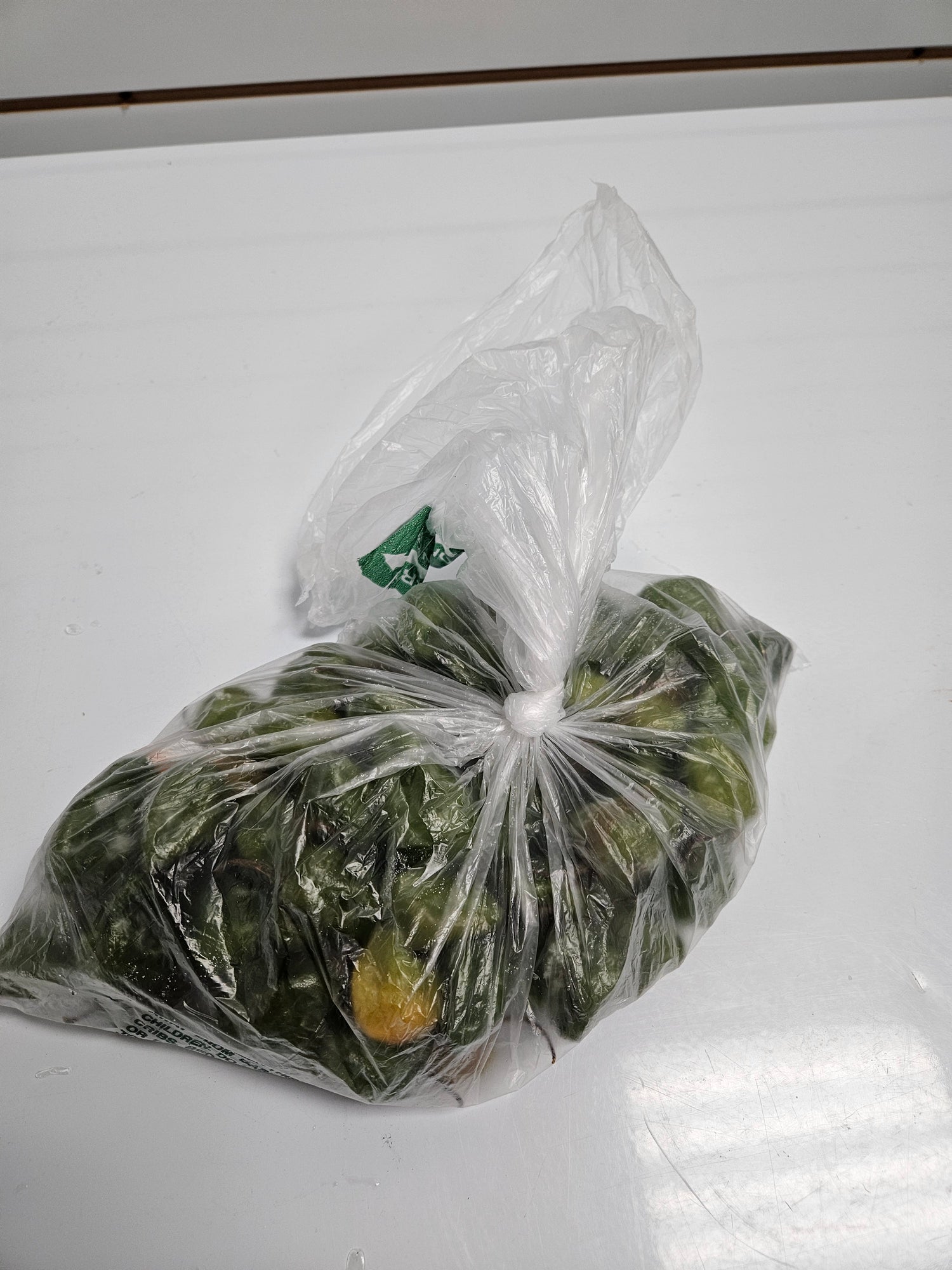 BAG OF GREEN HABANERO PEPPER