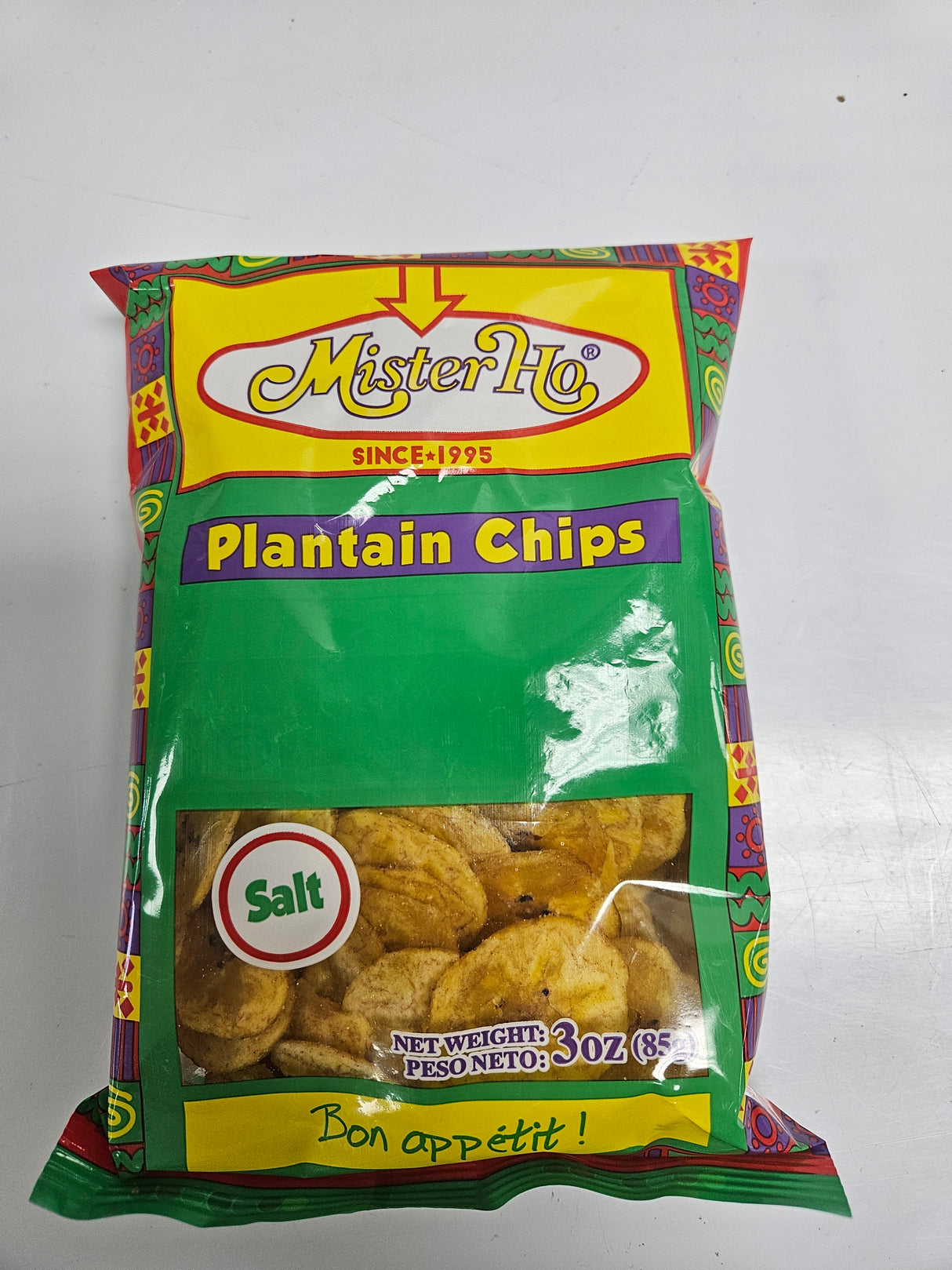 MISTER HO SALTED PLANTAIN CHIPS