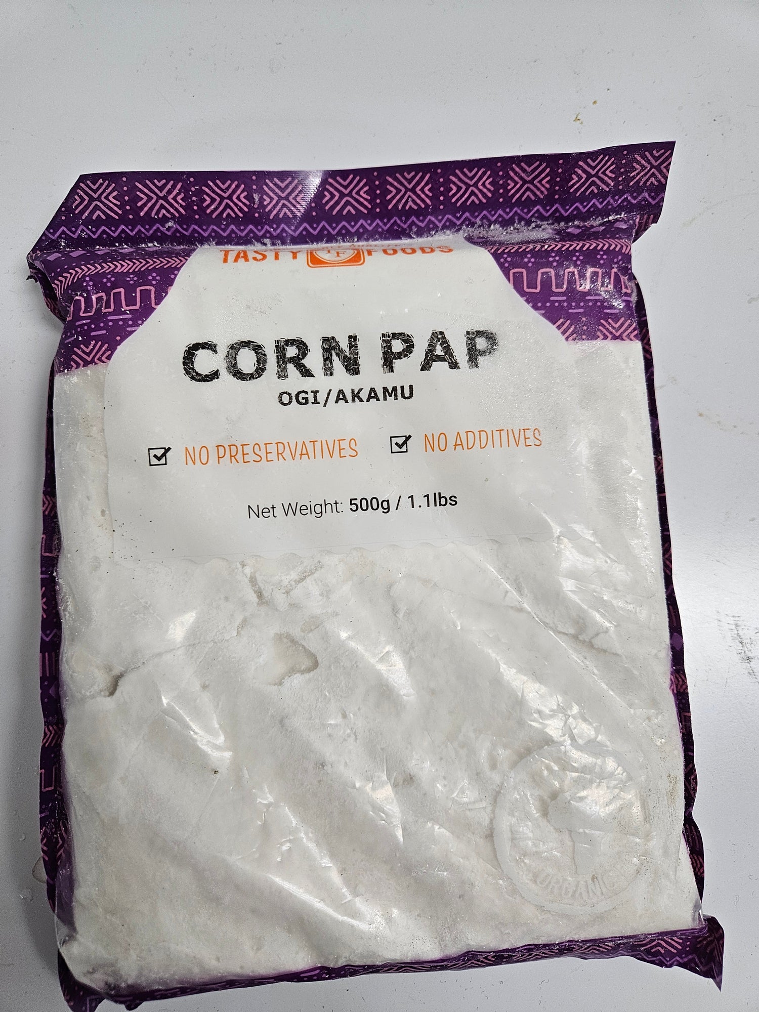 TASTY FROZEN WHITE CORN PAP (OGI)