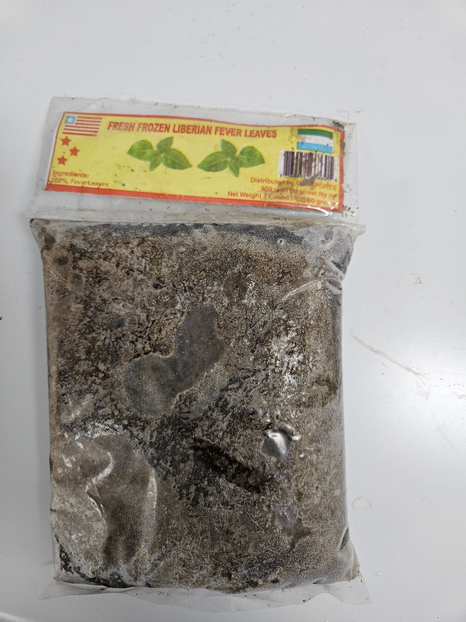 LIBERIAN FRESH FROZEN FIVER LEAVES(1LB)