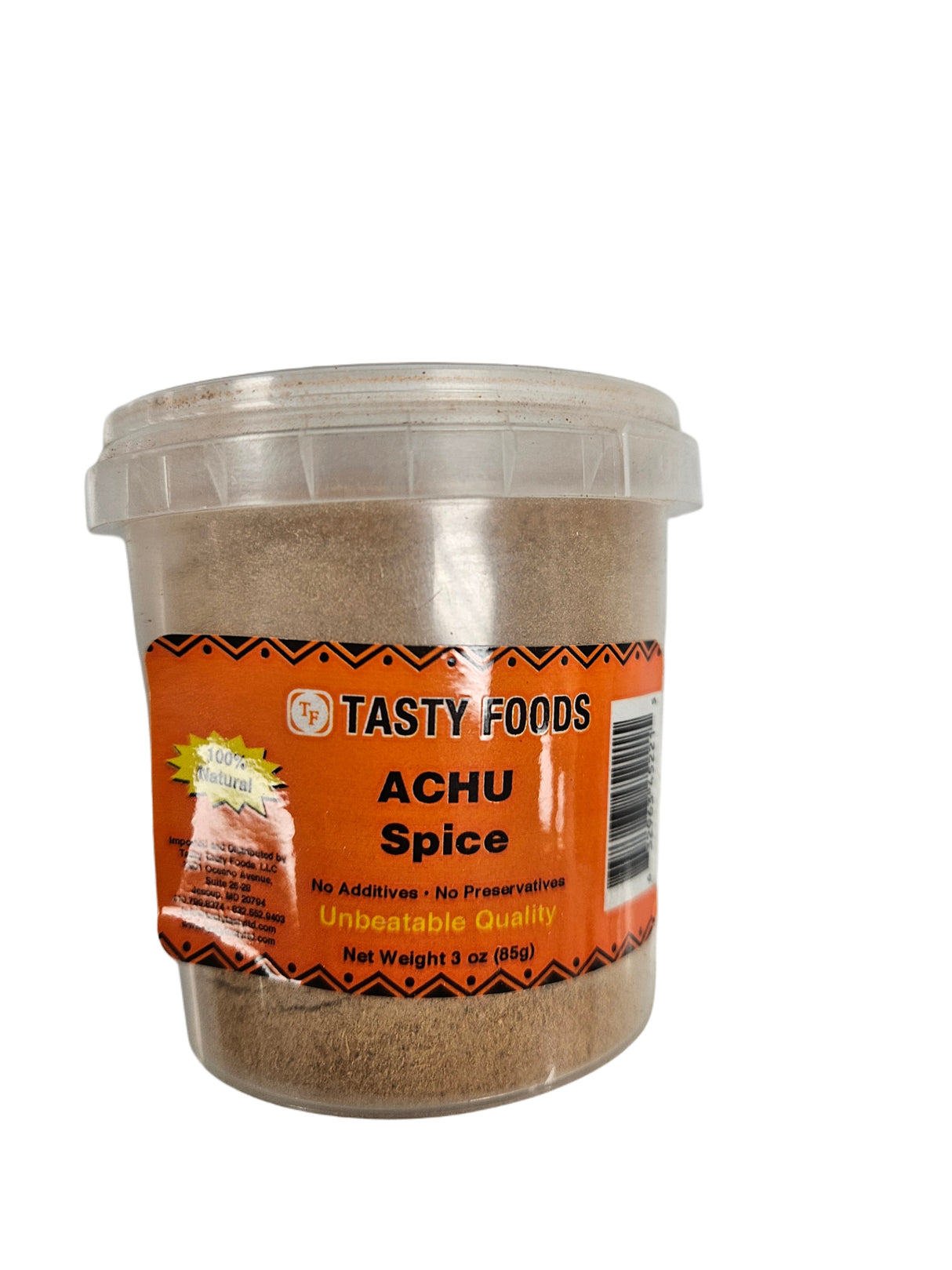 TASTY FOODS ACHU SPICE (3OZ)