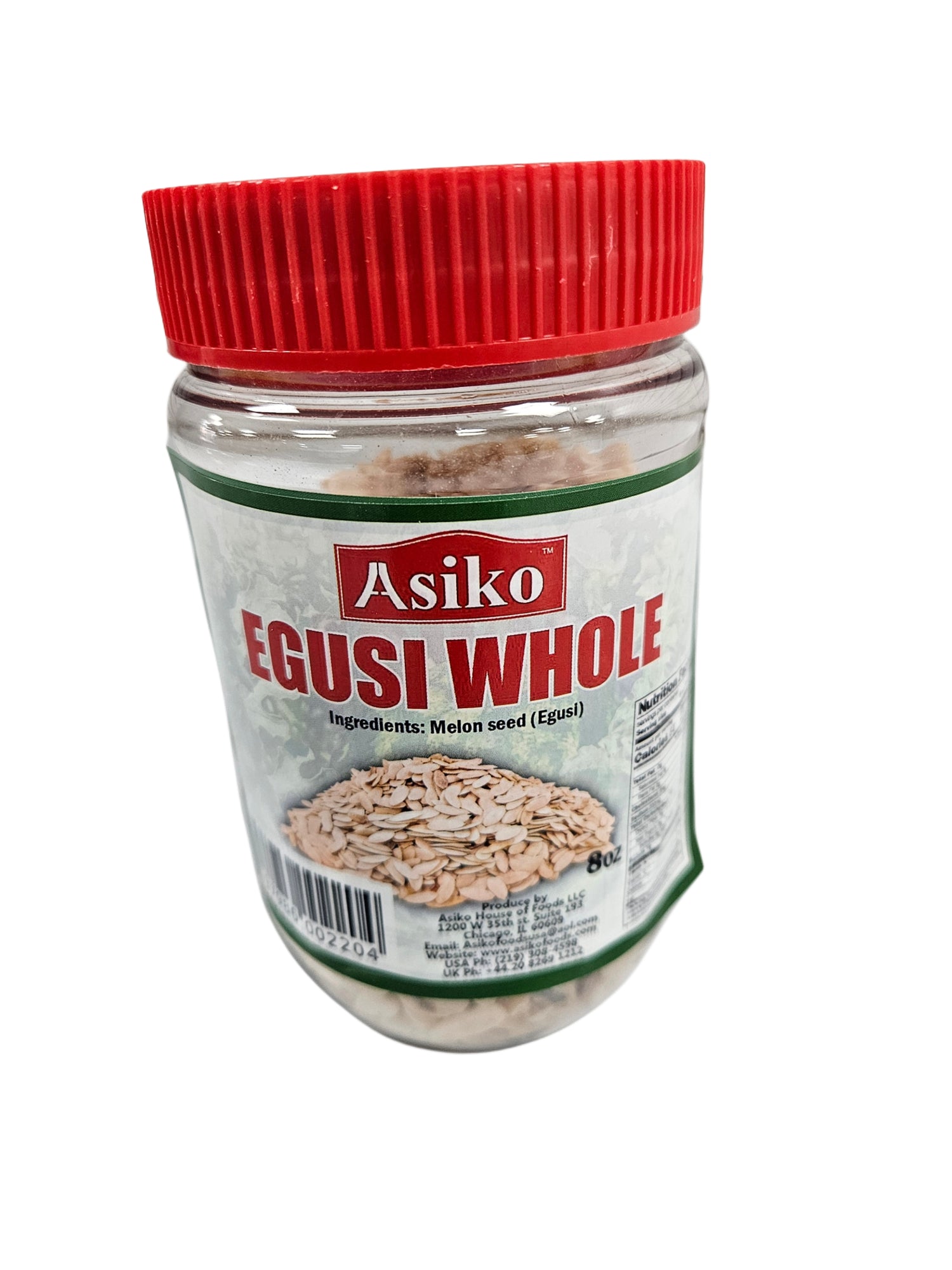 ASIKO WHOLE EGUSI 8OZ