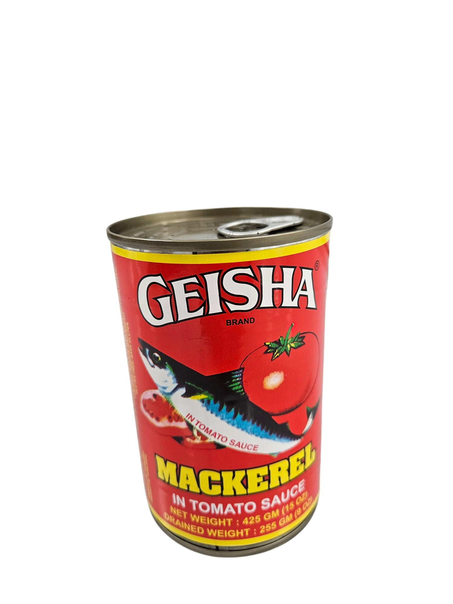GEISHA MACKAREL IN TOMATO SAUCE 15 OZ