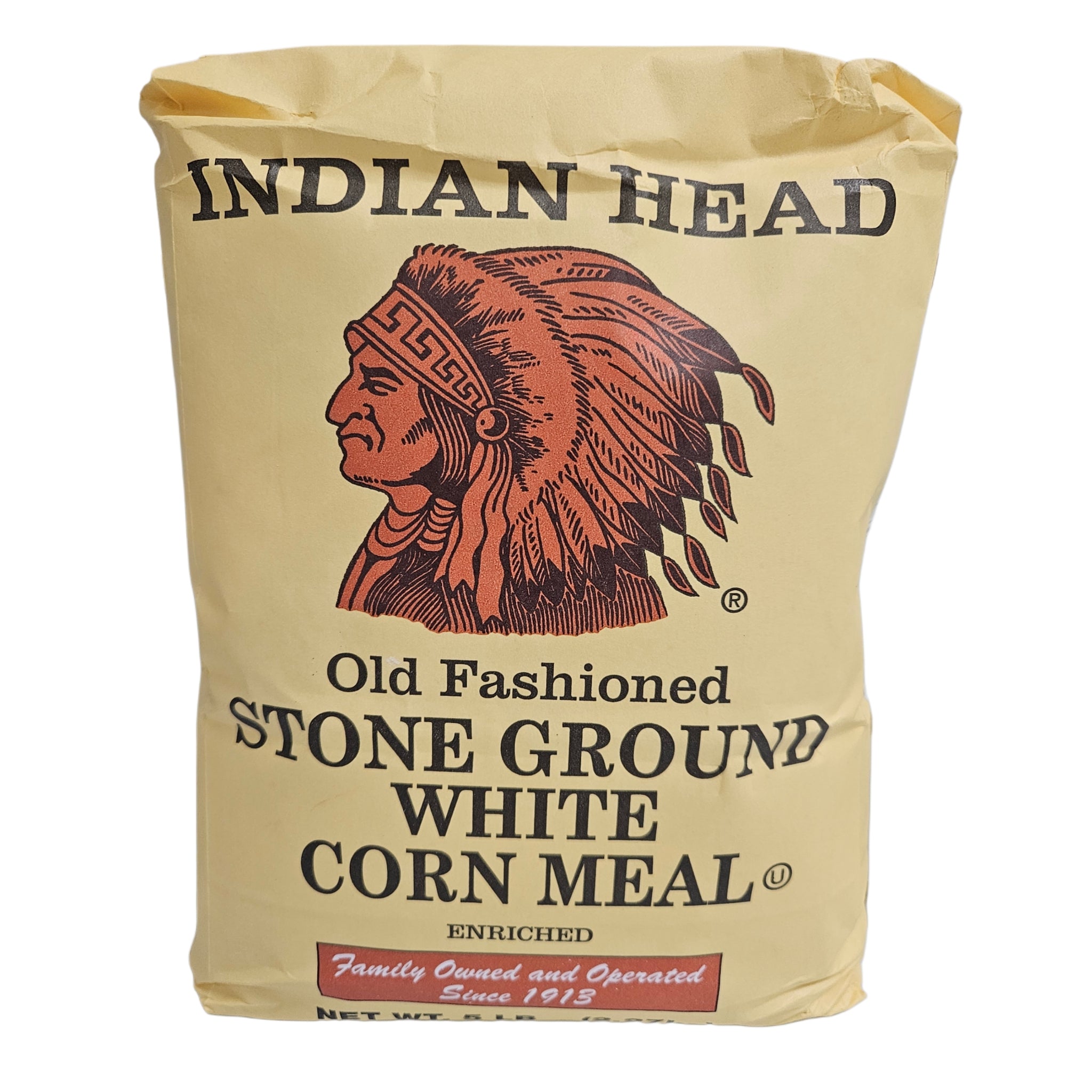 INDIAN HEAD WHITE CORN MEAL