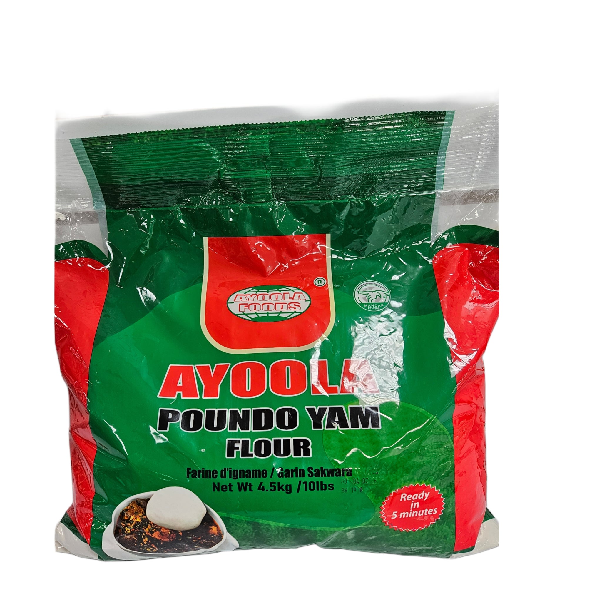 AYOOLA POUNDED YAM FLOUR 10LBS