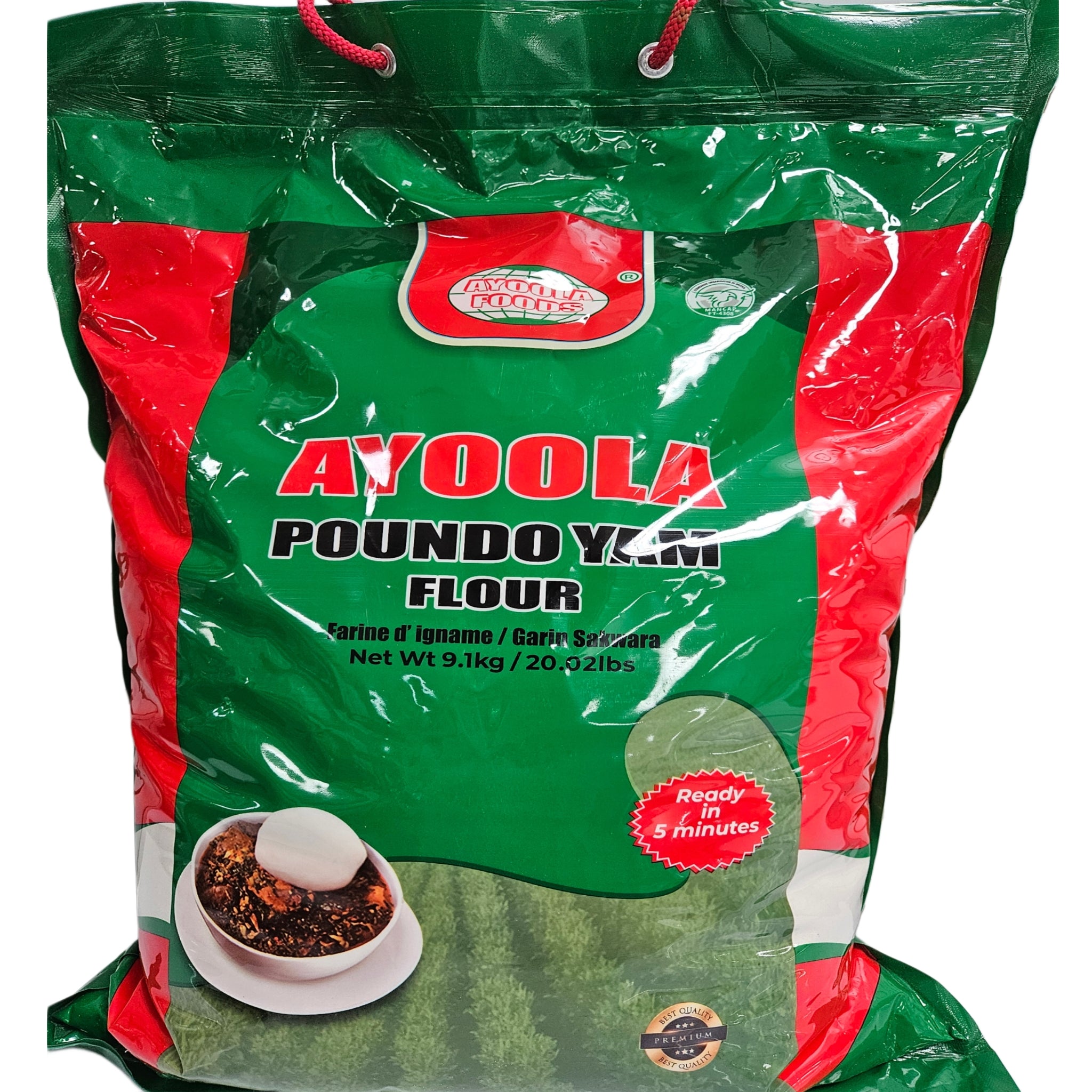 AYOOLA POUNDED YAM FLOUR 20LBS