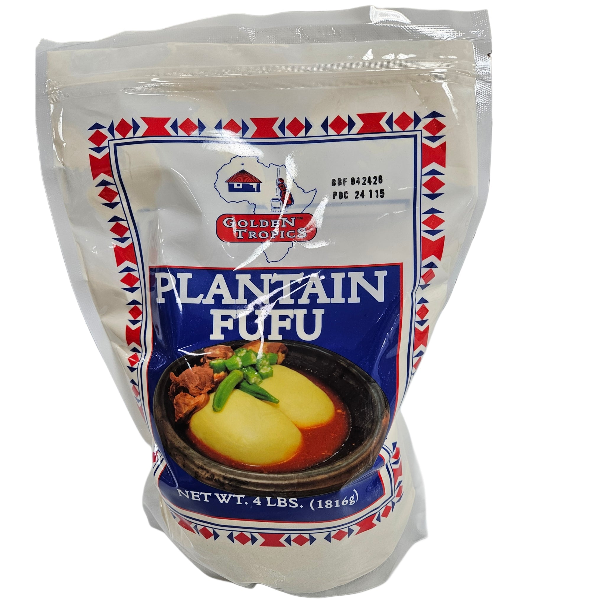 GOLDEN TROPICS PLANTAIN FUFU 4LBS