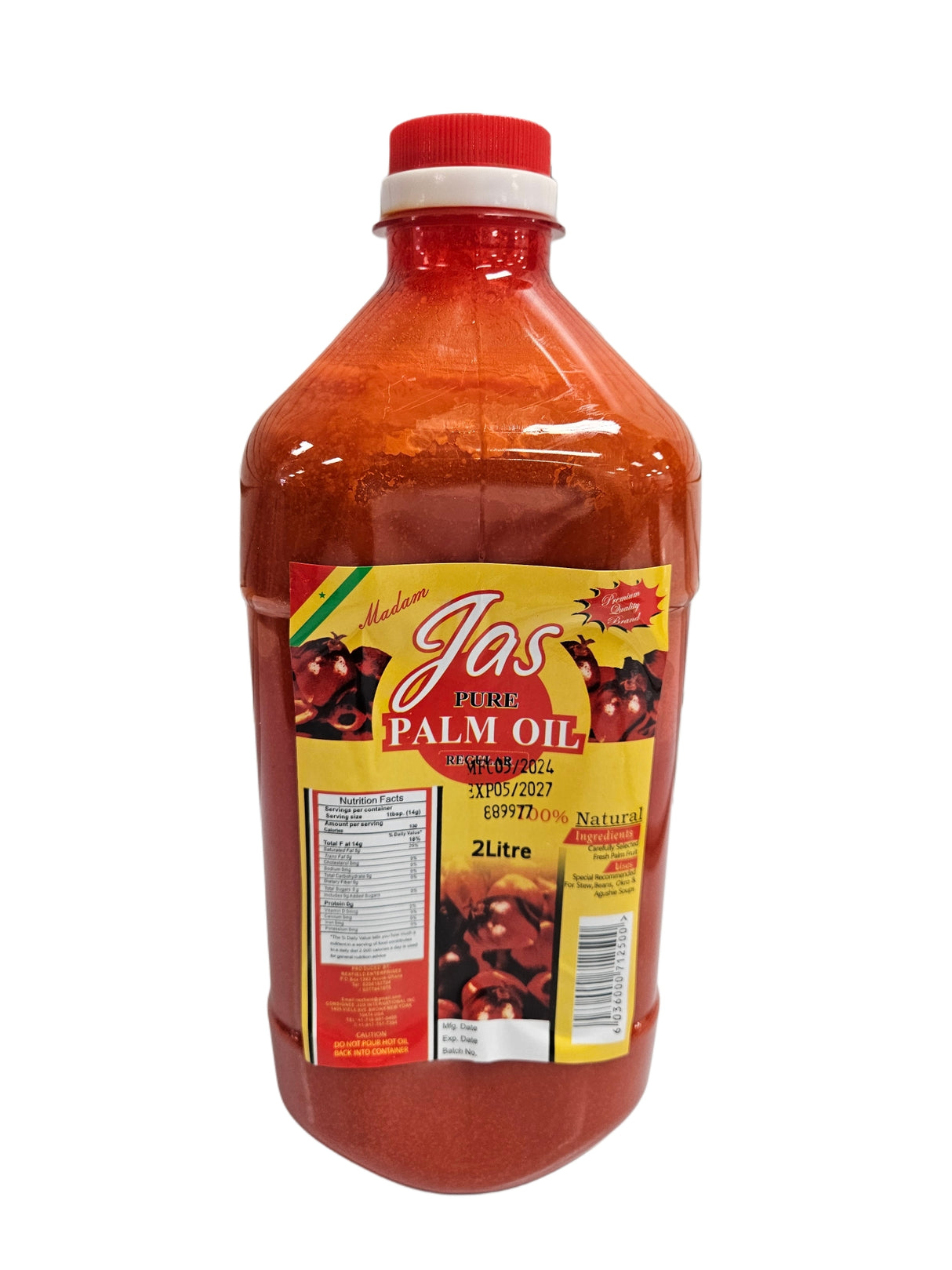 JAS PURE PALM OIL (2LTRS)