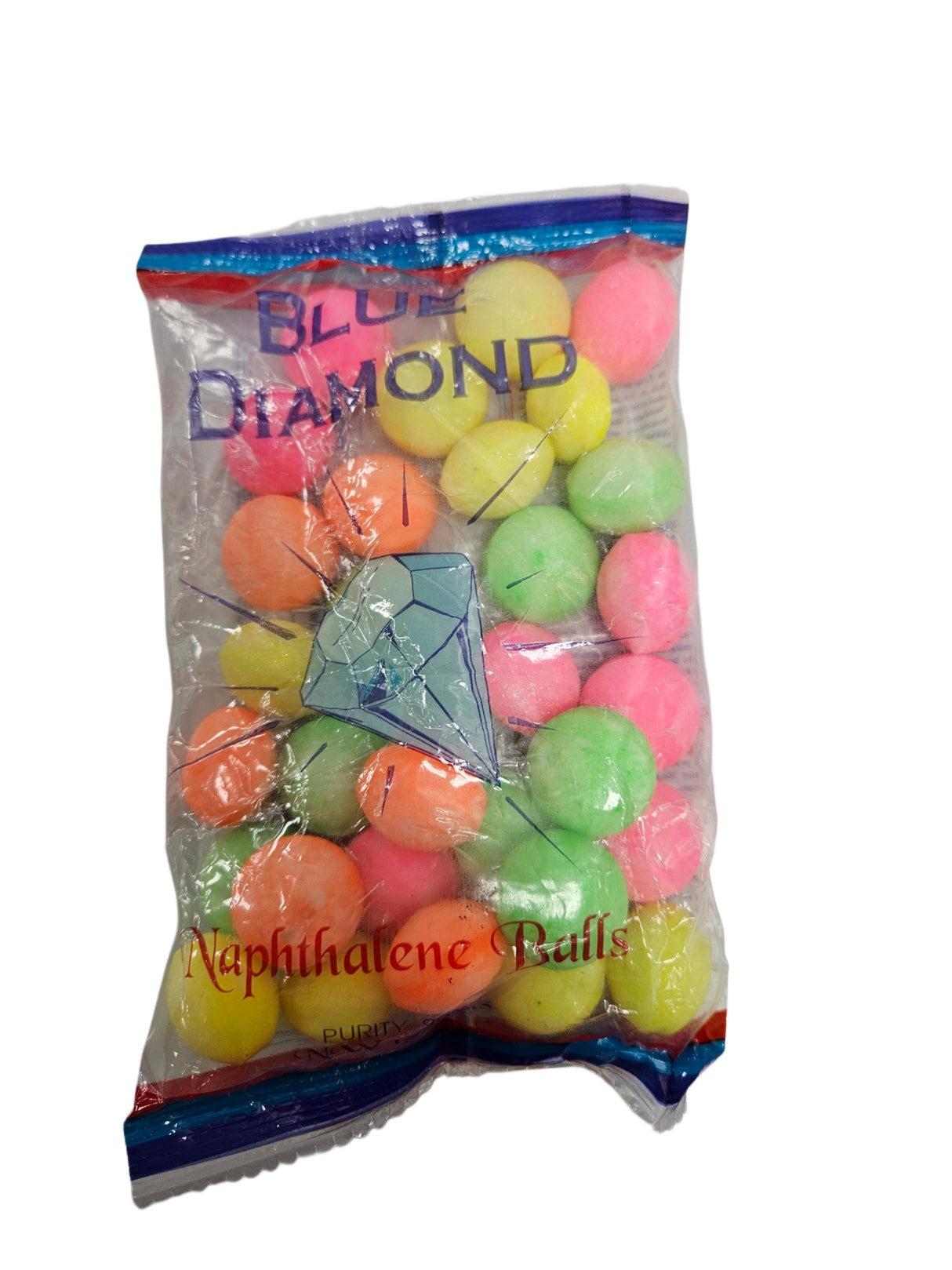 BLUE DIAMOND NAPHTHALENE COLOURED BALLS(CAMPHOR)