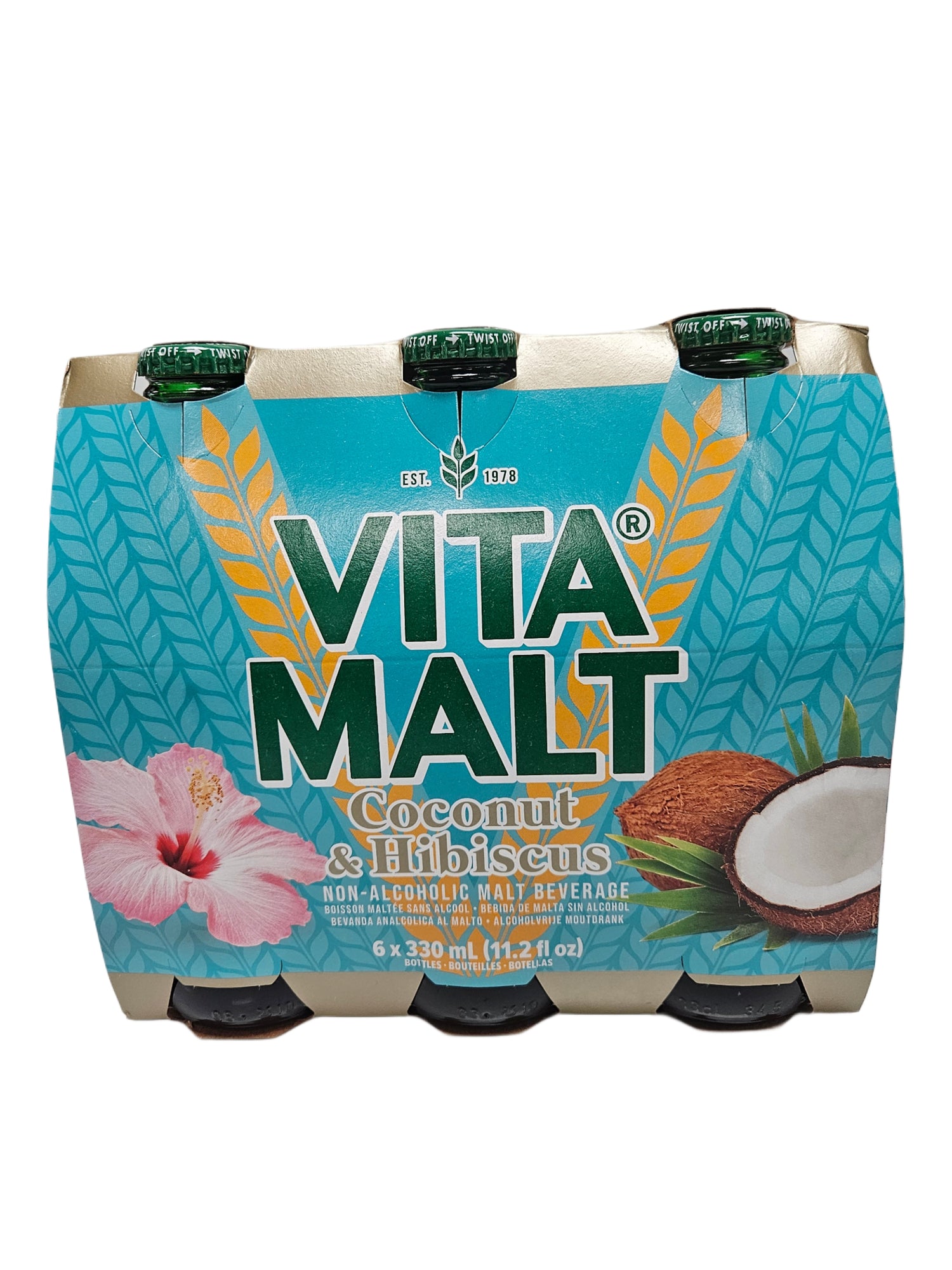 VITAMALT COCONUT & HIBISCUS( PACK OF 6)
