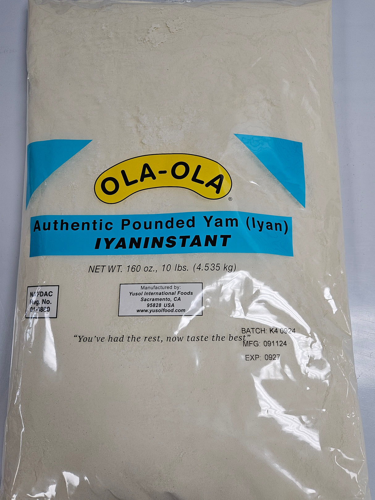 OLA OLA POUNDED YAM 10LBS