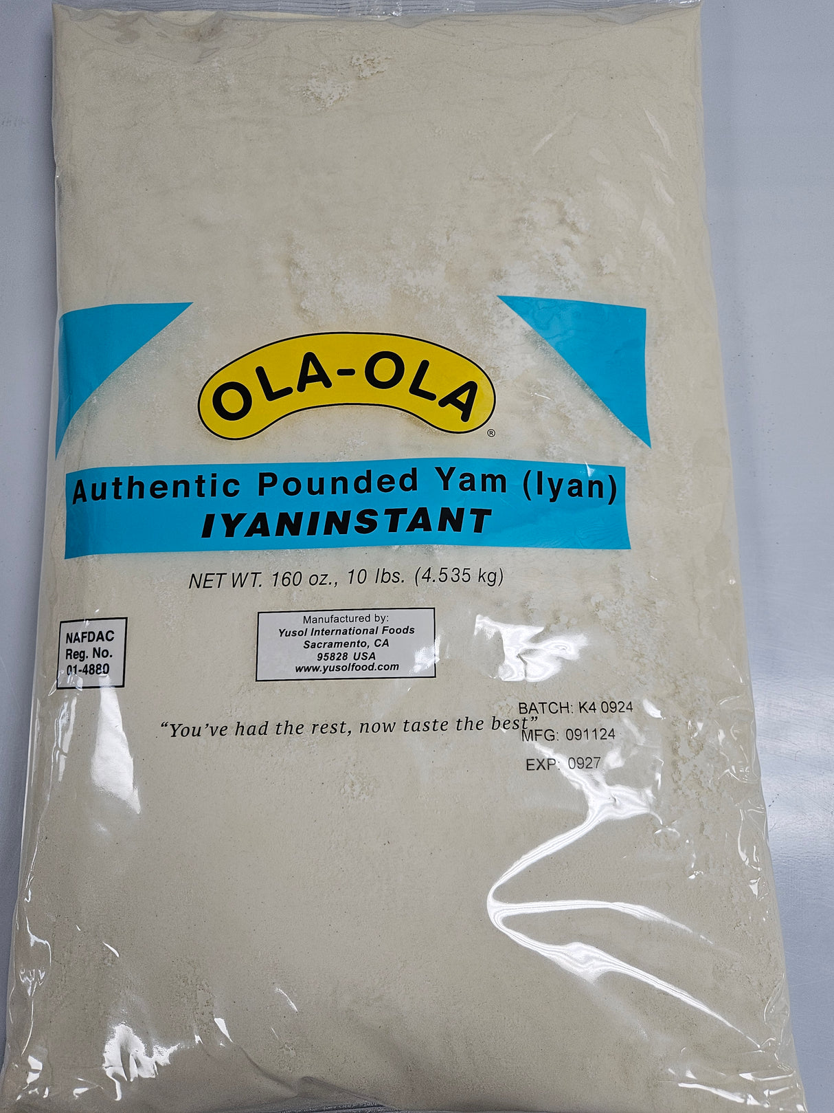 OLA OLA POUNDED YAM 10LBS