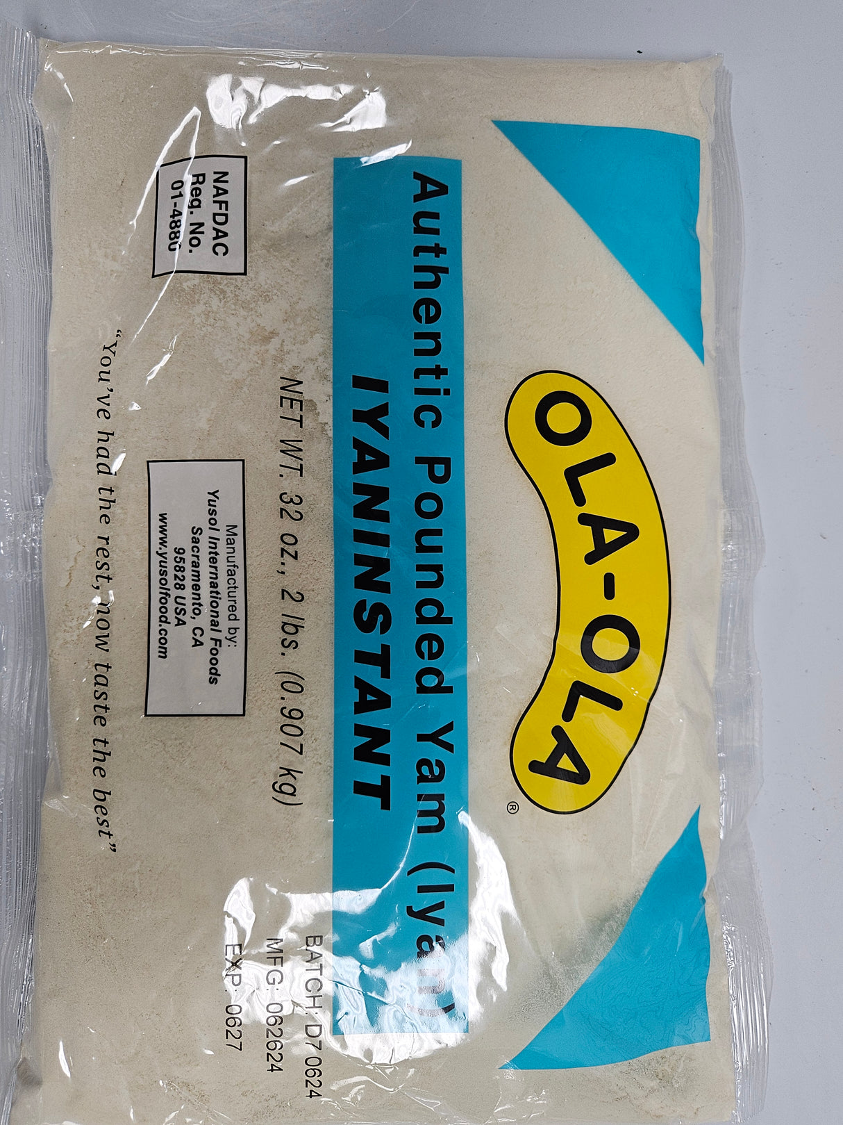 OLA OLA POUNDED YAM 2LBS