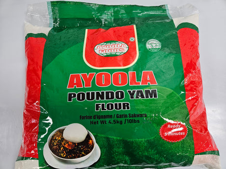 AYOOLA POUNDED YAM FLOUR 10LBS