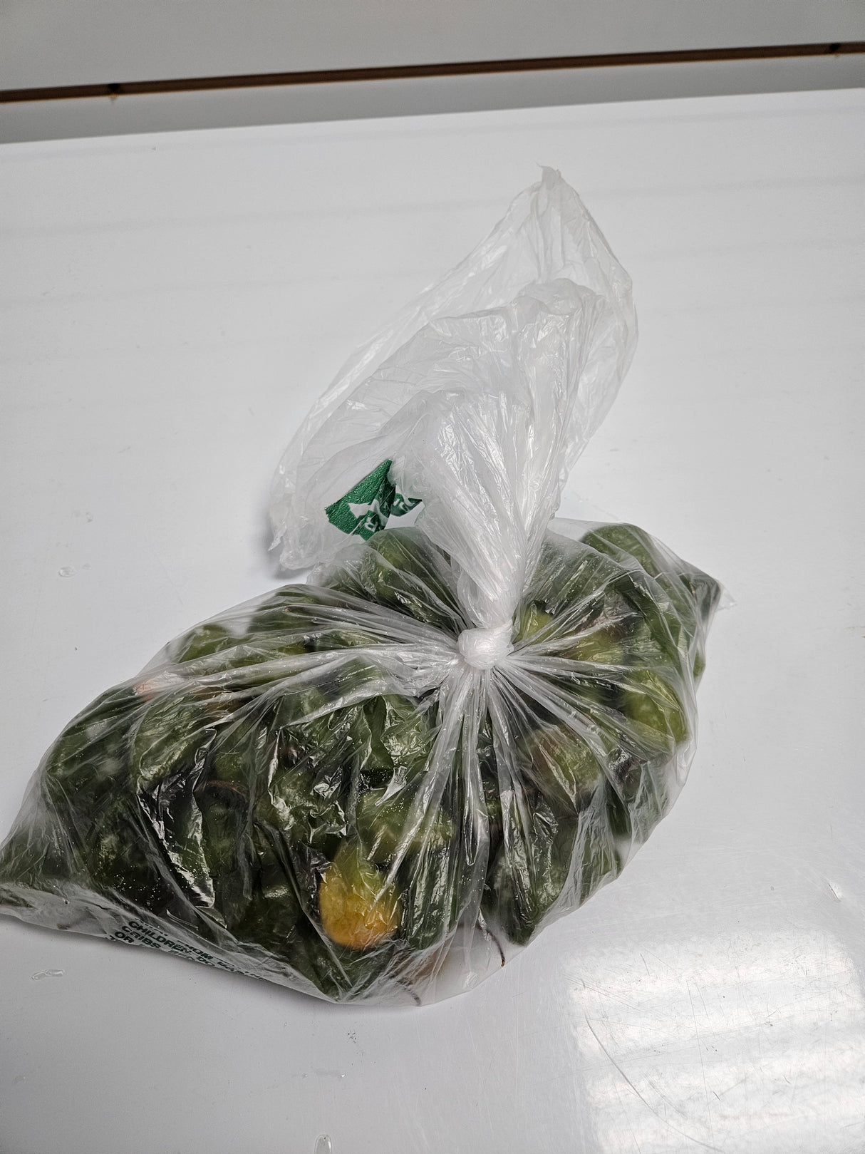BAG OF GREEN HABANERO PEPPER