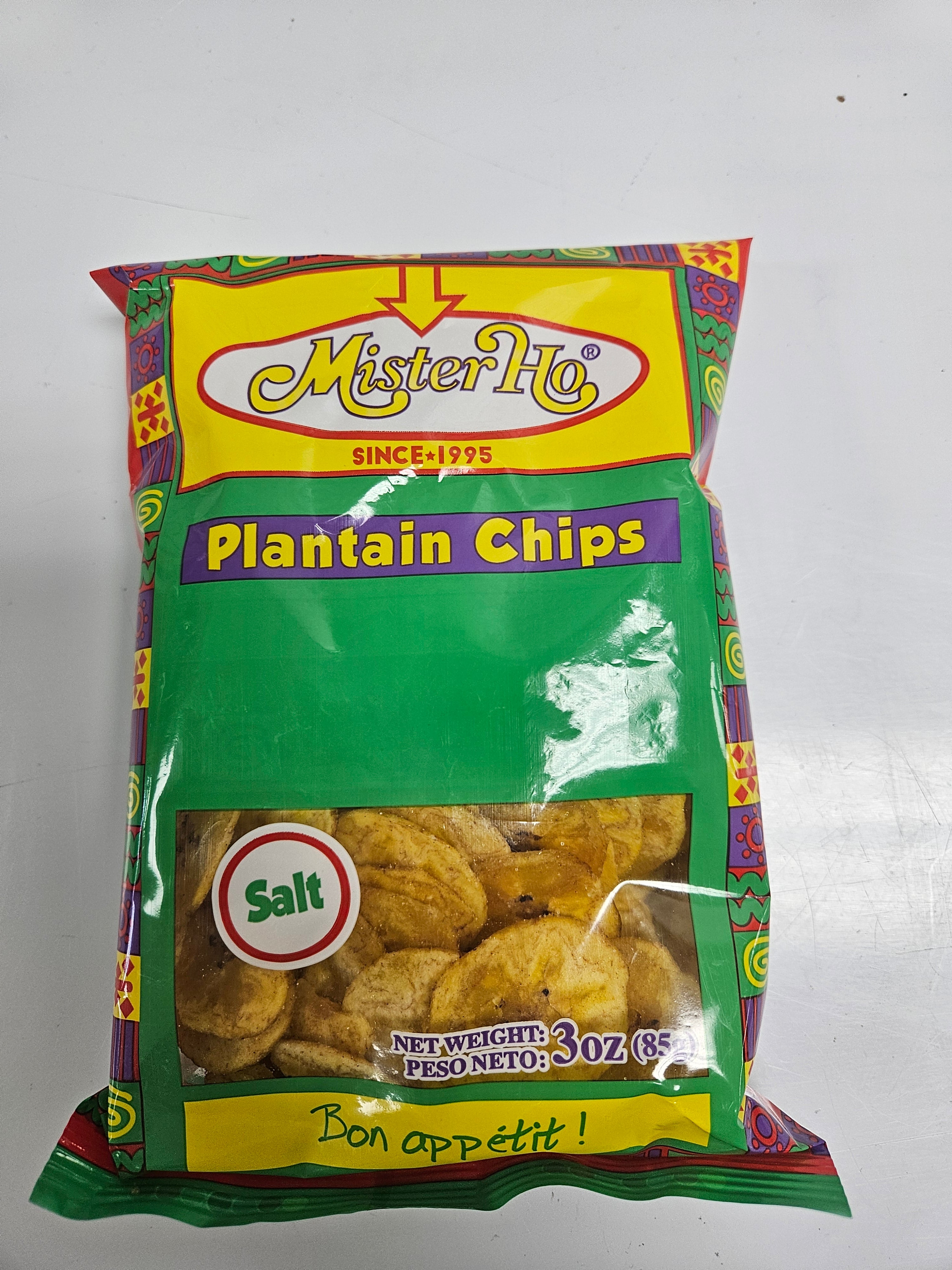 MISTER HO SALTED PLANTAIN CHIPS