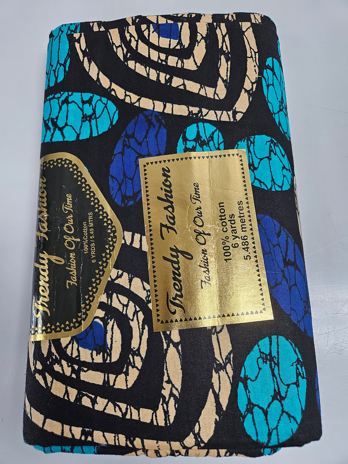 ANKARA FABRIC 6 YARDS AFRICAN TEXTILE