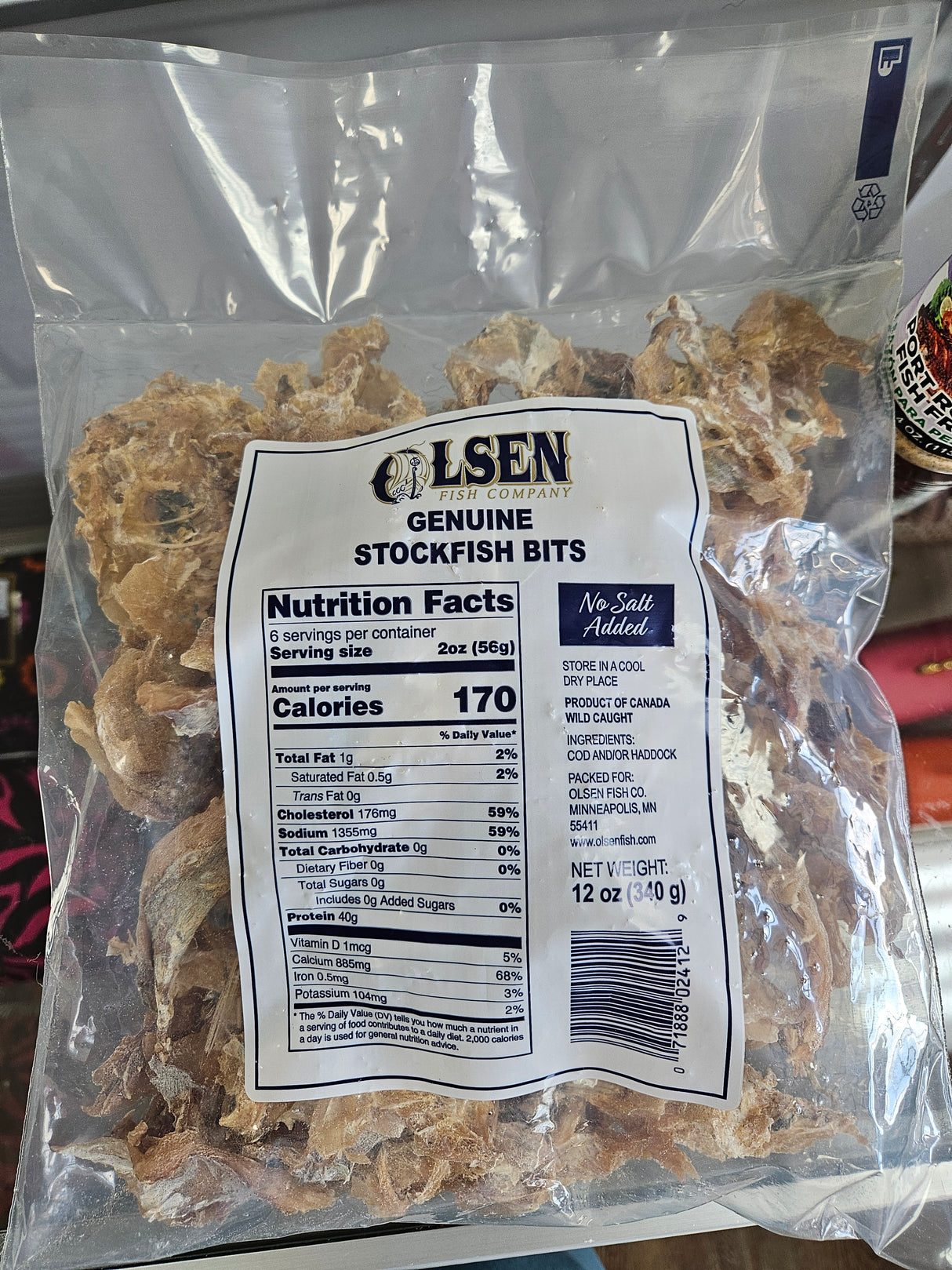 OLSEN STOCK FISH BITS