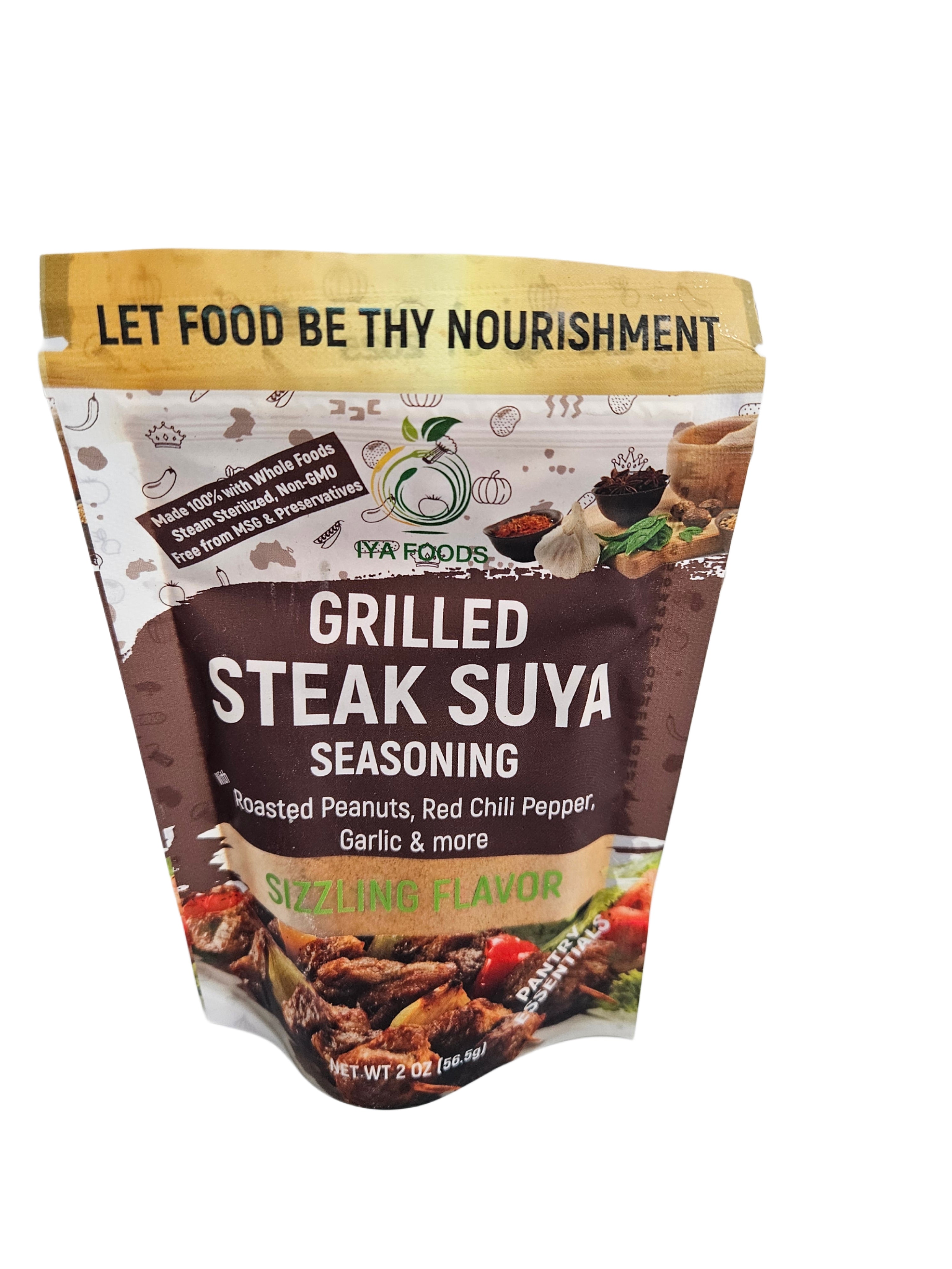 IYA FOODS GRILLED STEAK SUYA SEASONING (2OZ)