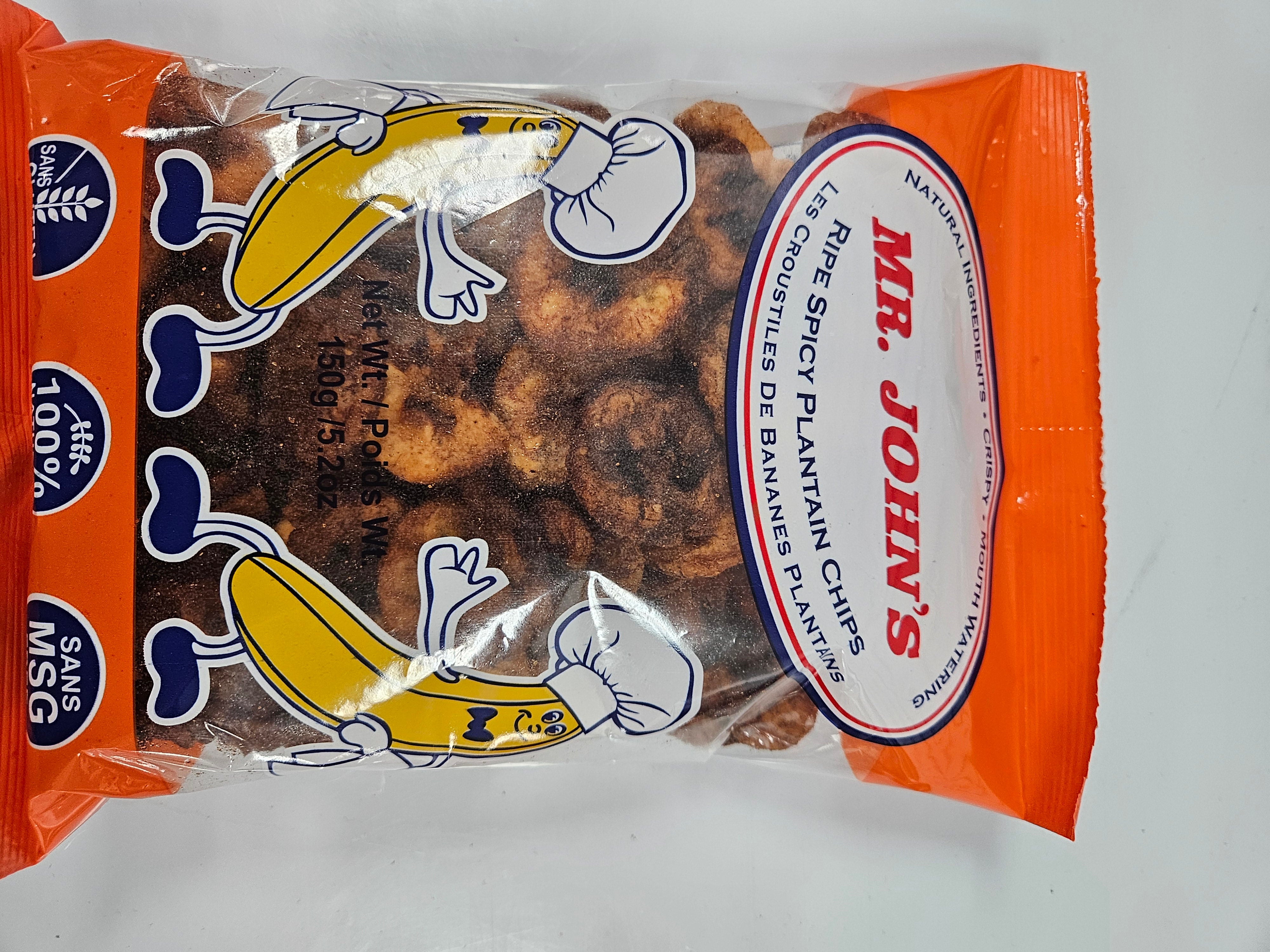 MR JOHN SPICY PLANTAIN CHIPS