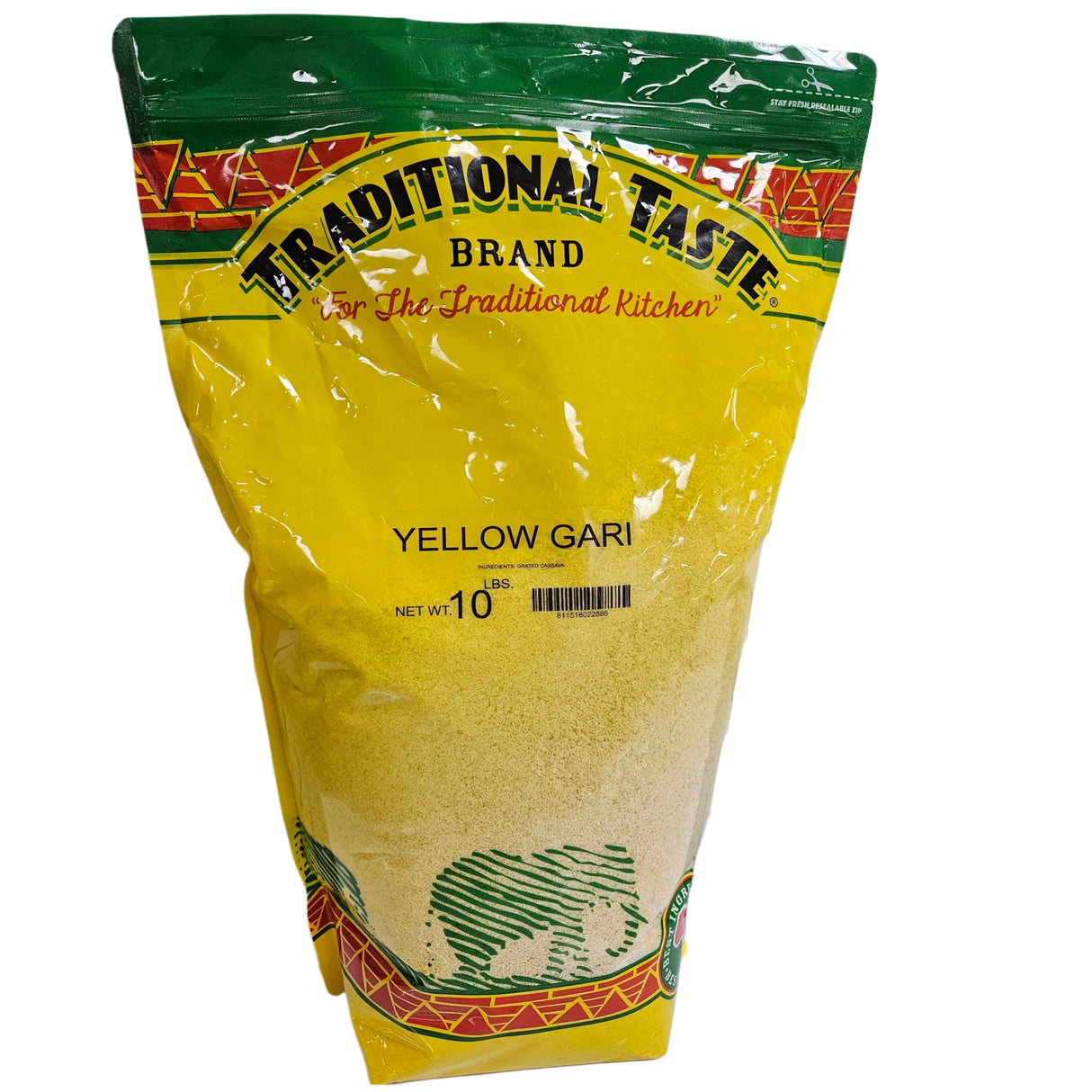 TRADITIONAL TASTE YELLOW GARRI 10LBS