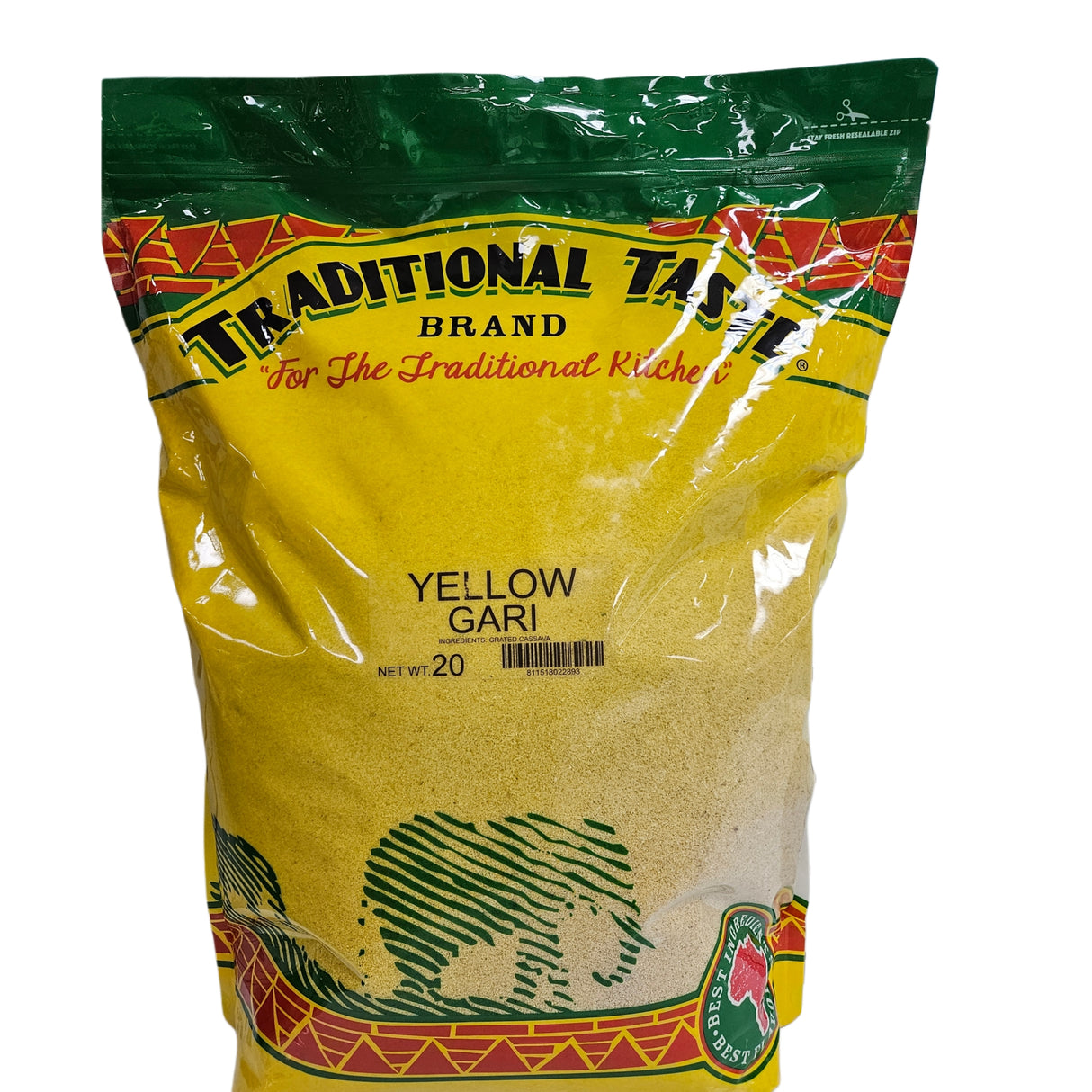 TRADITIONAL TASTE YELLOW GARRI 20LBS