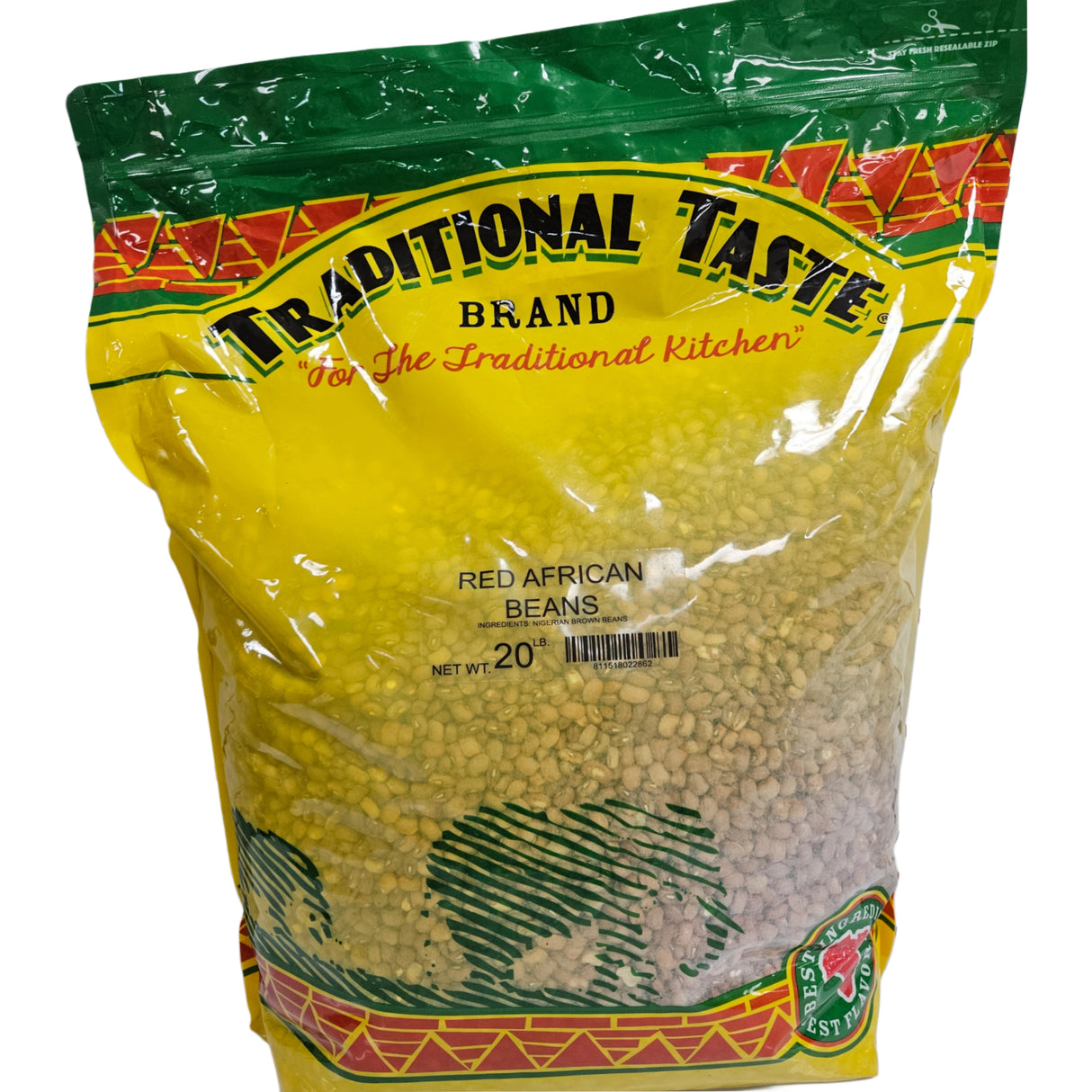 TRADITIONAL TASTE RED AFRICAN BEANS 20LBS