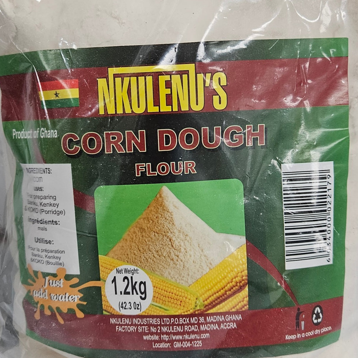 NKULENU CORN DOUGH FLOUR 1.2KG