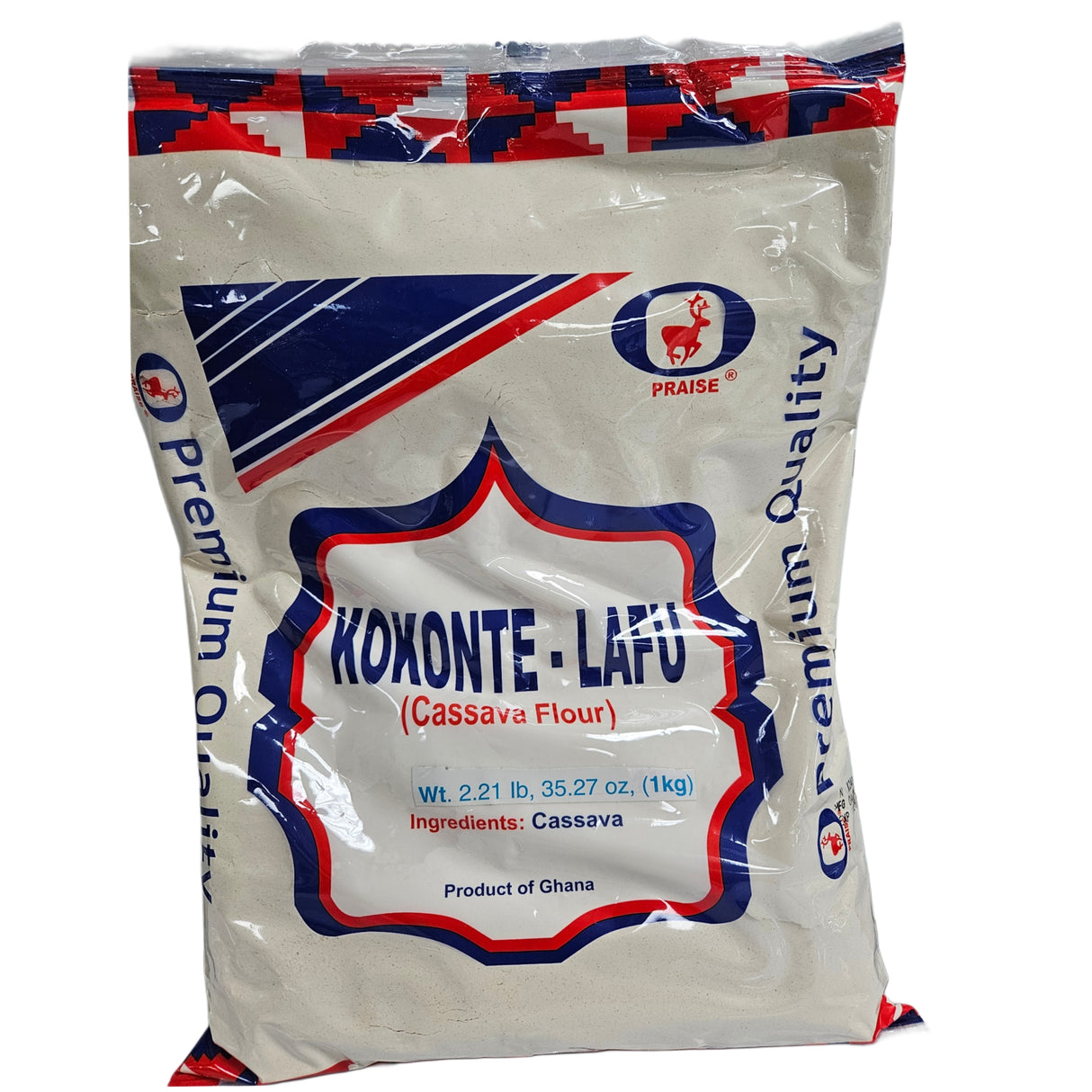 PRAISE KOKONTE LAFUN CASSAVA FLOUR 2.2LBS