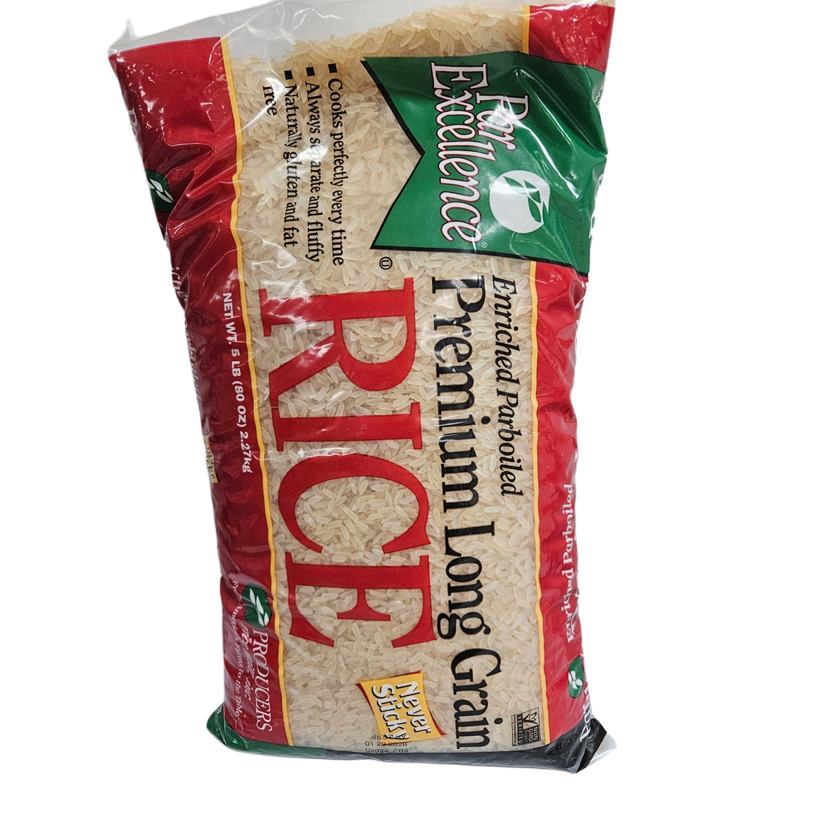 PER EXCELLENCE PARBOILED RICE 5LB