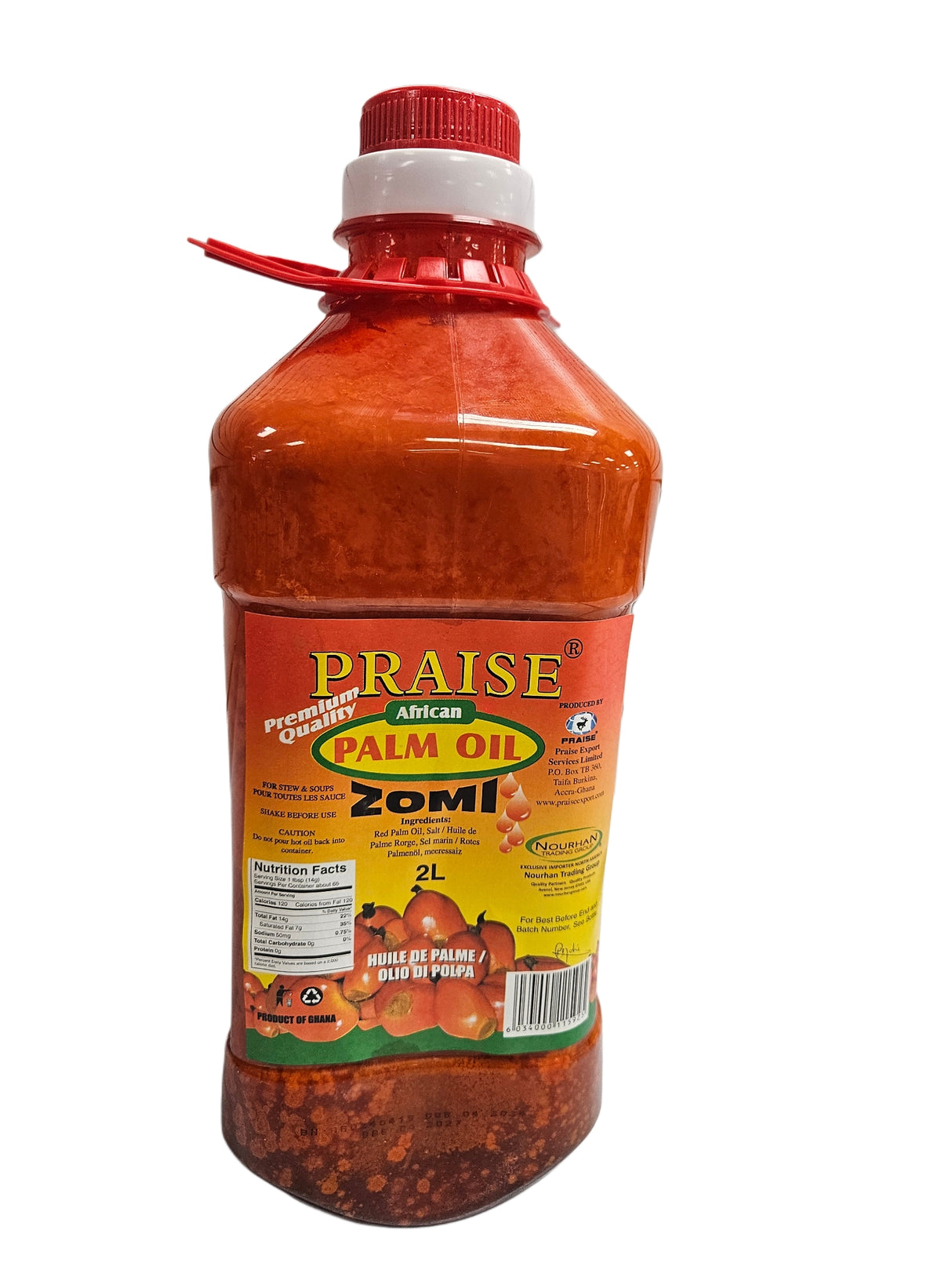 PRAISE ZOML PALM OIL 2L