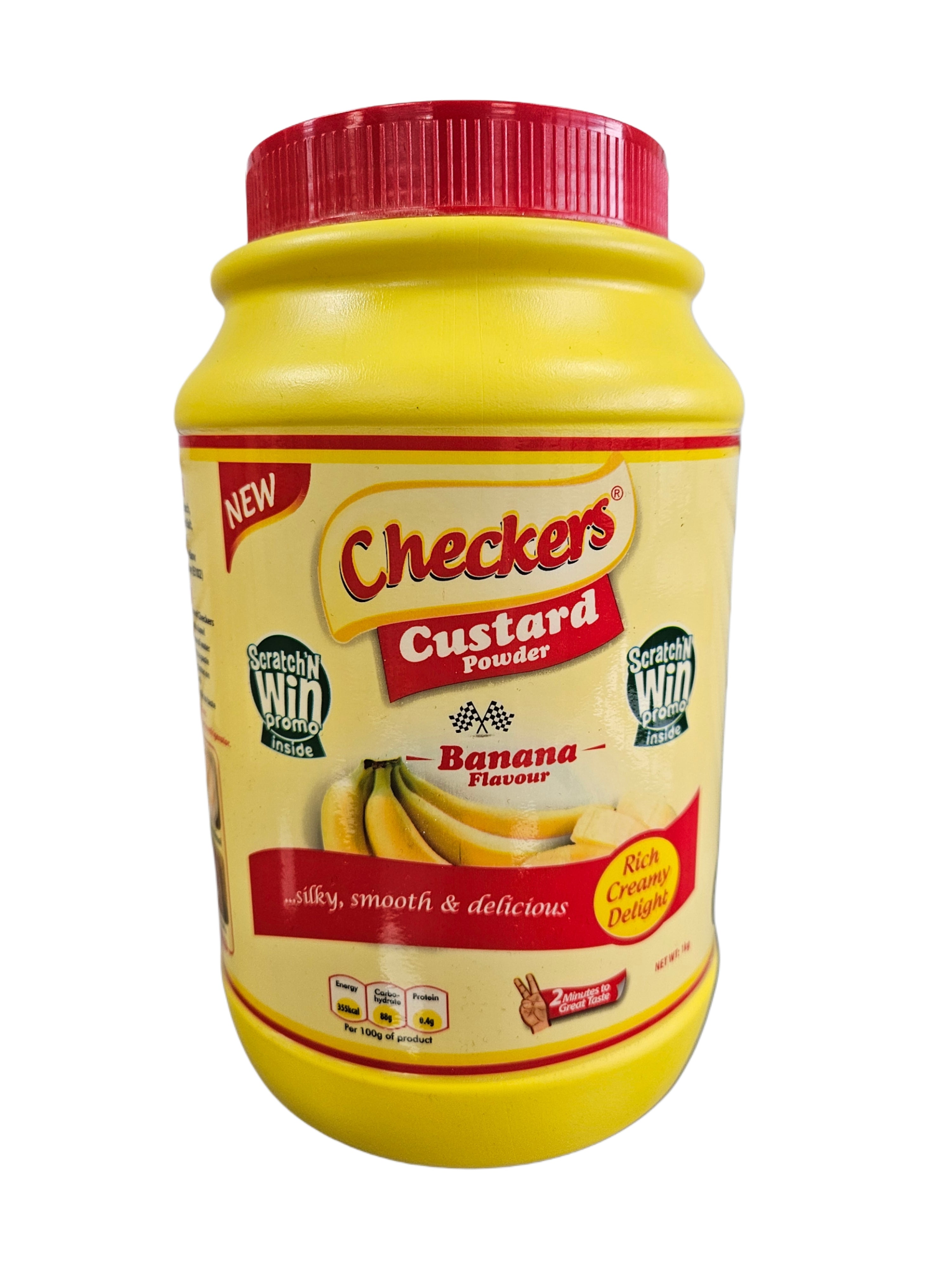 CHECKERS CUSTARD POWDER BANANA FLAVOUR (1KG)