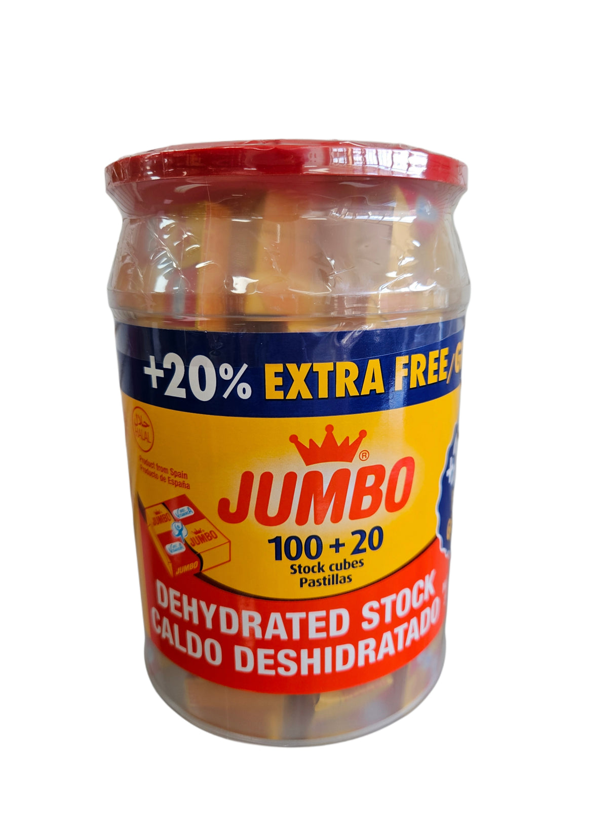 JUMBO STOCK CUBES IN A JAR