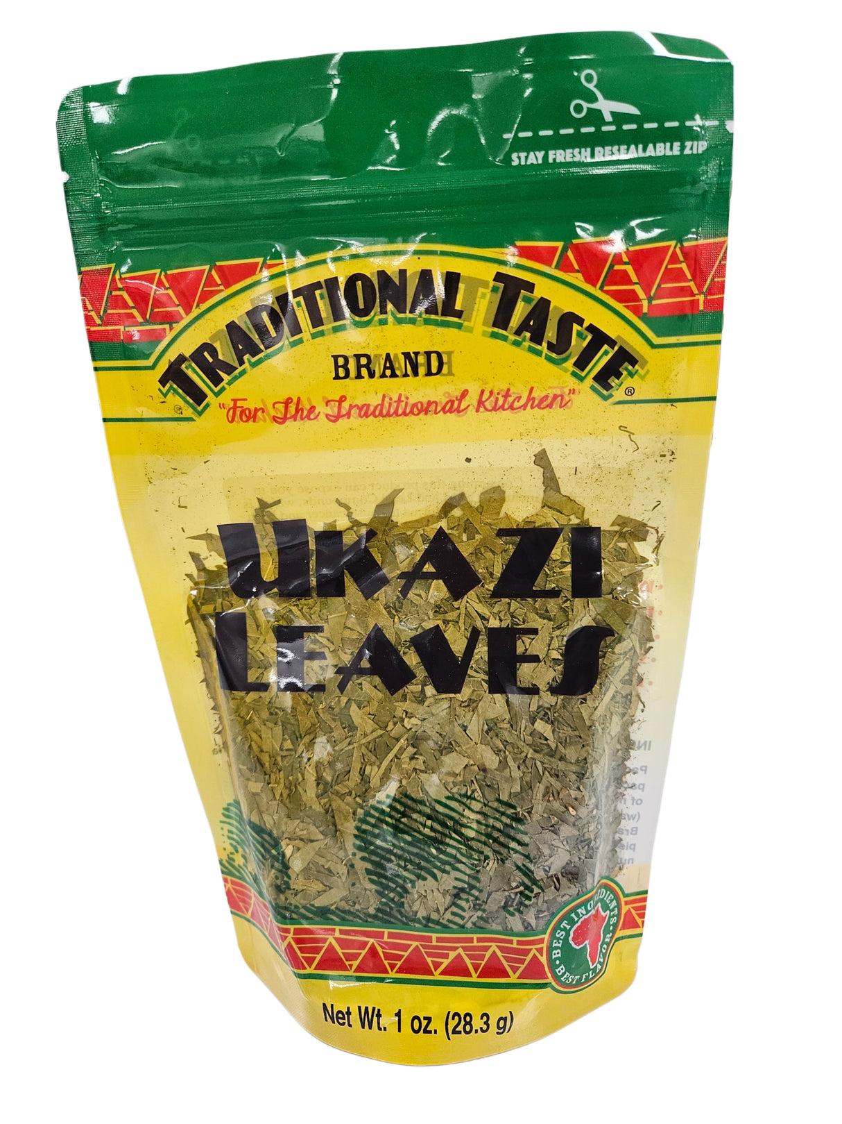 TRADITIONAL TASTE UKAZI LEAVES (1 OZ)