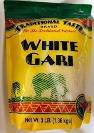 TRADITIONAL TASTE WHITE GARRI 3LBS