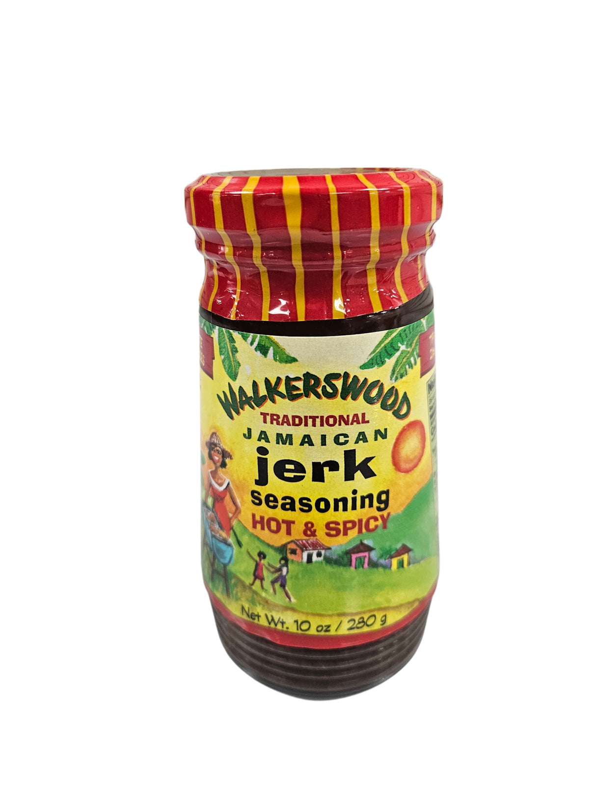 WALKERWOOD JERK SEASONING HOT & SPICY 10 OZ